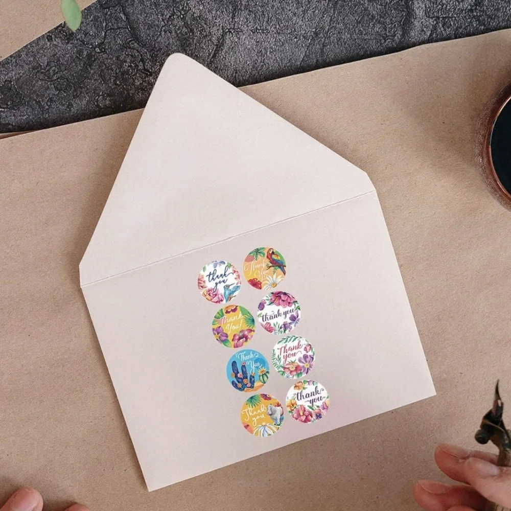100ct~1” Thank You Stickers Self Adhesive (Boutique) 🌵🆕🌵Save$$$..(2 For $12)